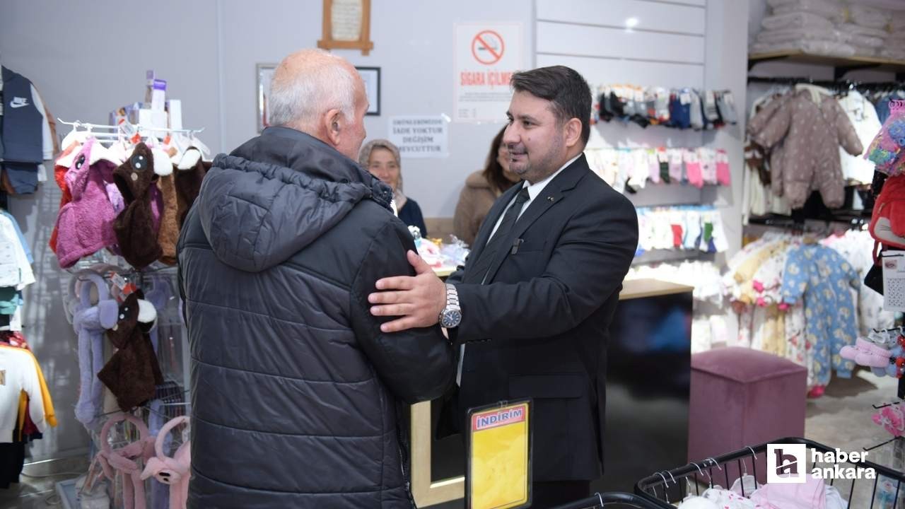 Başkan Çırpanoğlu esnaf ziyaretinde bulundu