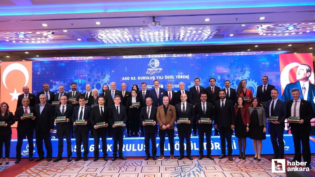 ASO'nun 62. Kuruluş Yılı Ödülleri Sahiplerini Buldu