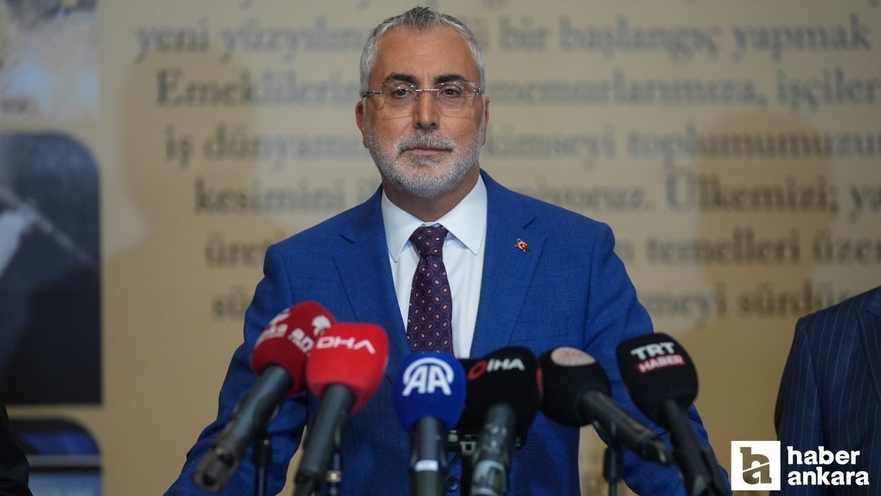 Bakan Işıkhan işsizlik rakamlarının bir önceki aya göre azaldığını açıkladı