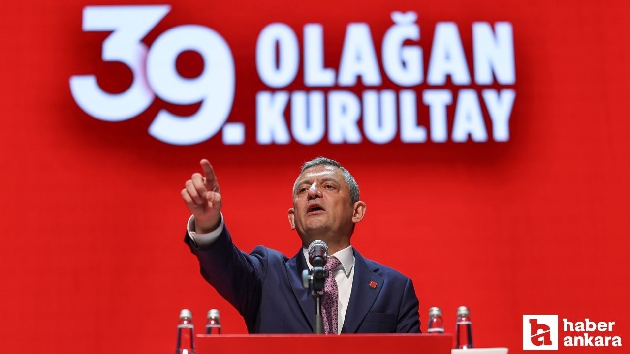 CHP 39. Olağan Kurultayı Atatürk Spor Salonu’nda başladı