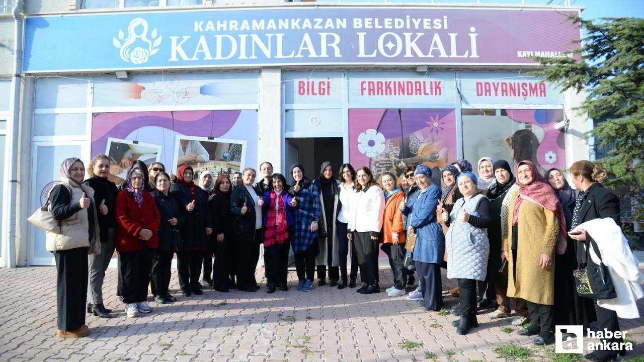 Kahramankazan'da kadınlara 'İçime Ata Ata' semineri