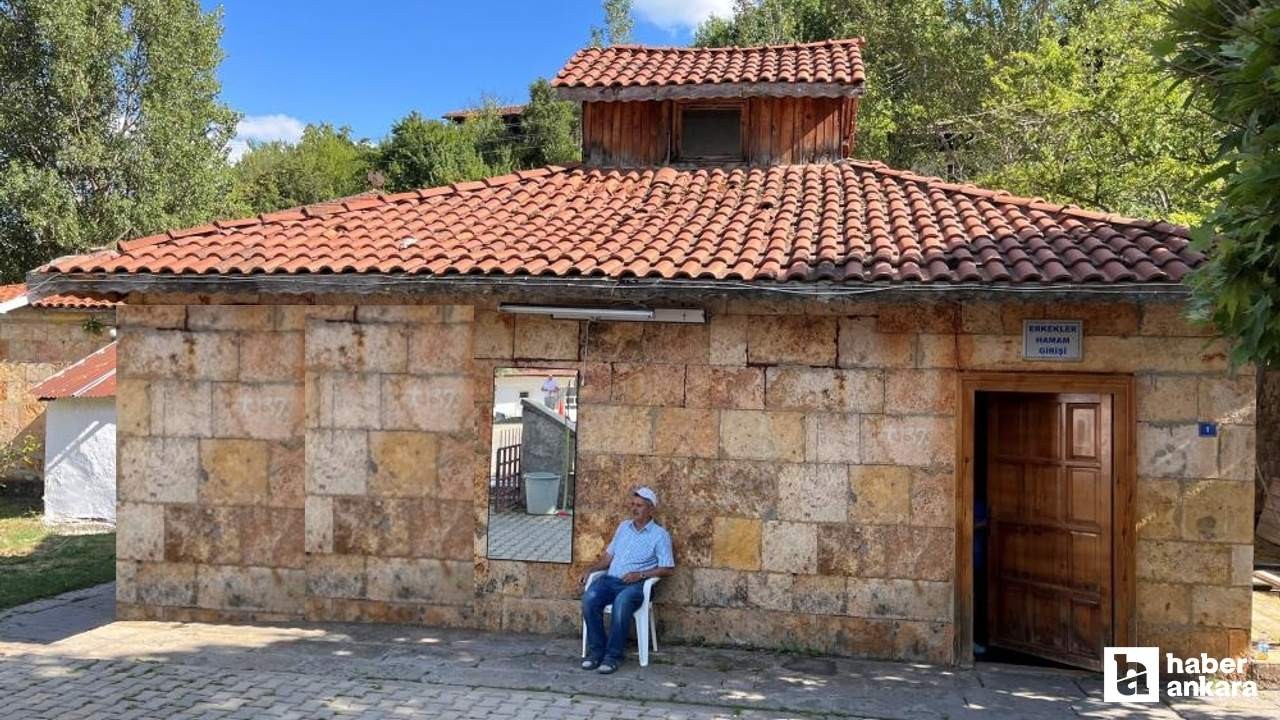 2 bin yıldır insanlar burada şifa buluyor! Ankara'nın şifalı suyu