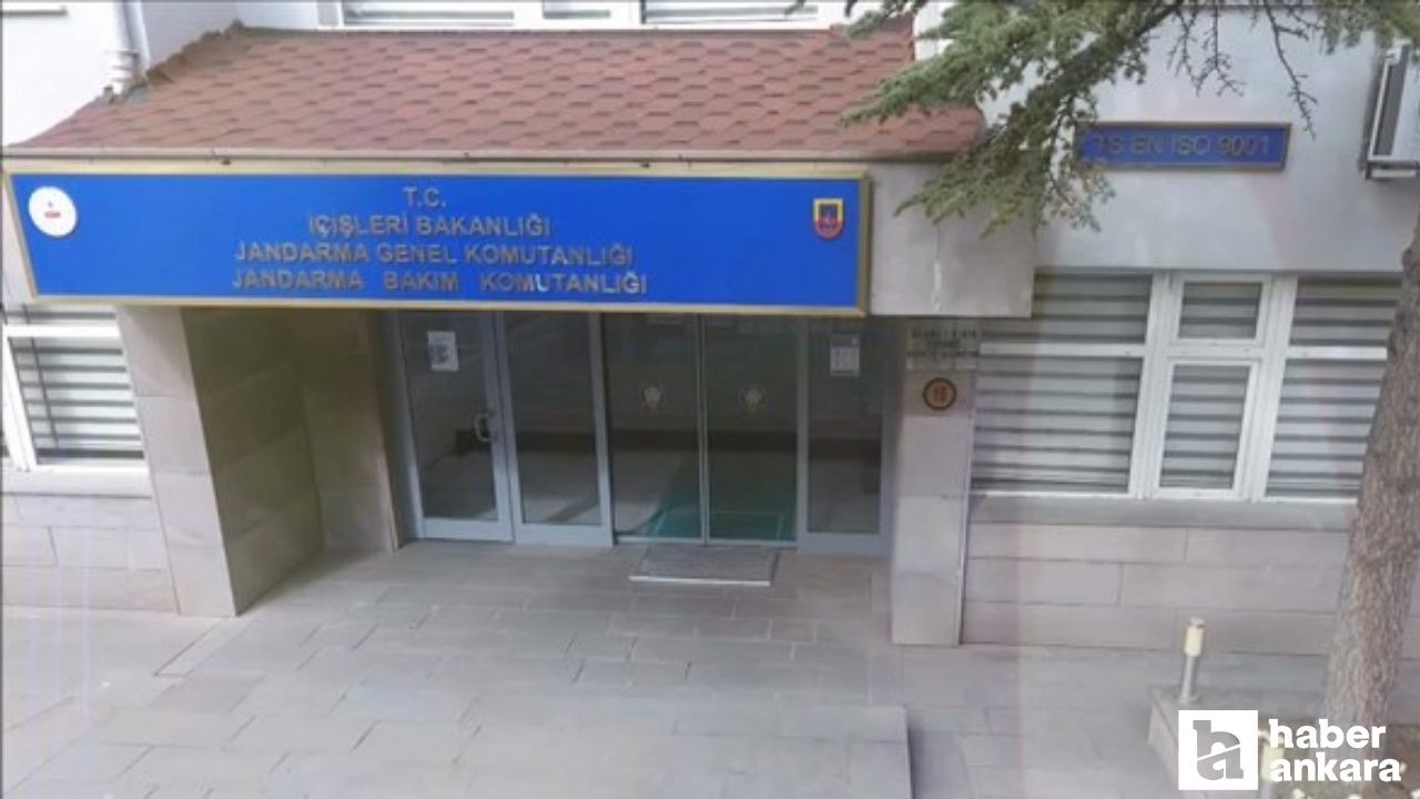 Ankara'da Jandarma Bakım Komutanlığı'na engelli işçi alımı yapılacak