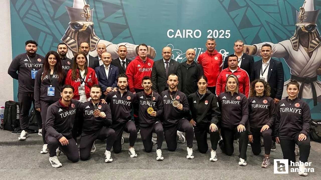 Dünya Karate Şampiyonasını Türkiye 5 madalya ile tamamladı