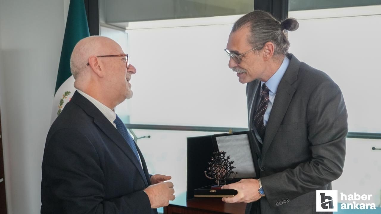 Etimesgut Belediye Başkanı Beşikcioğlu Meksika Büyükelçisini ziyaret etti