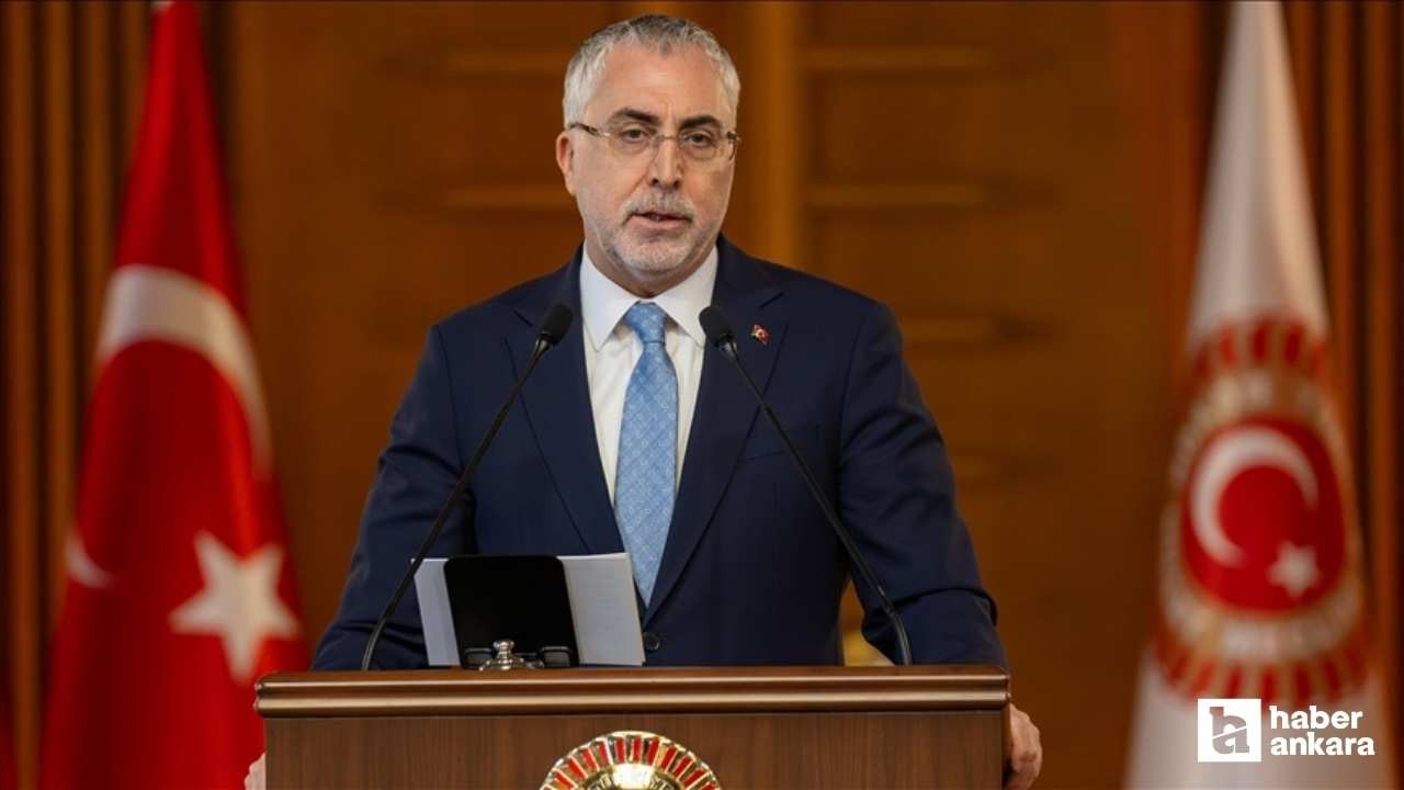 Çalışma Bakanı Vedat Işıkhan'dan asgari ücret açıklaması
