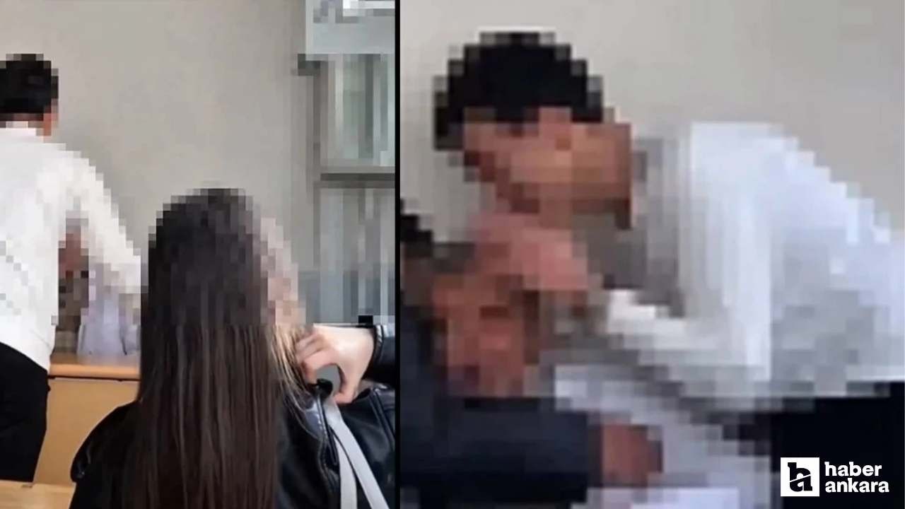 Ankara'da bir lisede öğrenciler öğretmenlerine zorbalık yaptı