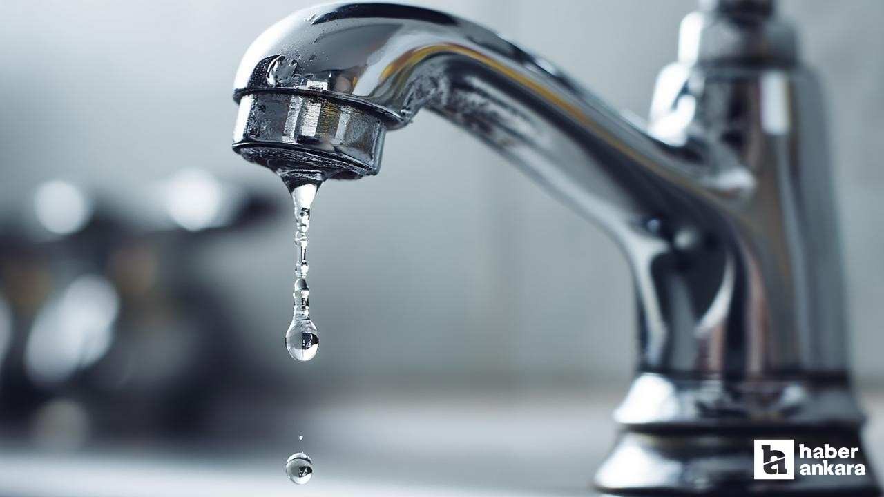 ASKİ'den 8 ilçeyi etkileyen su kesintisi duyurusu