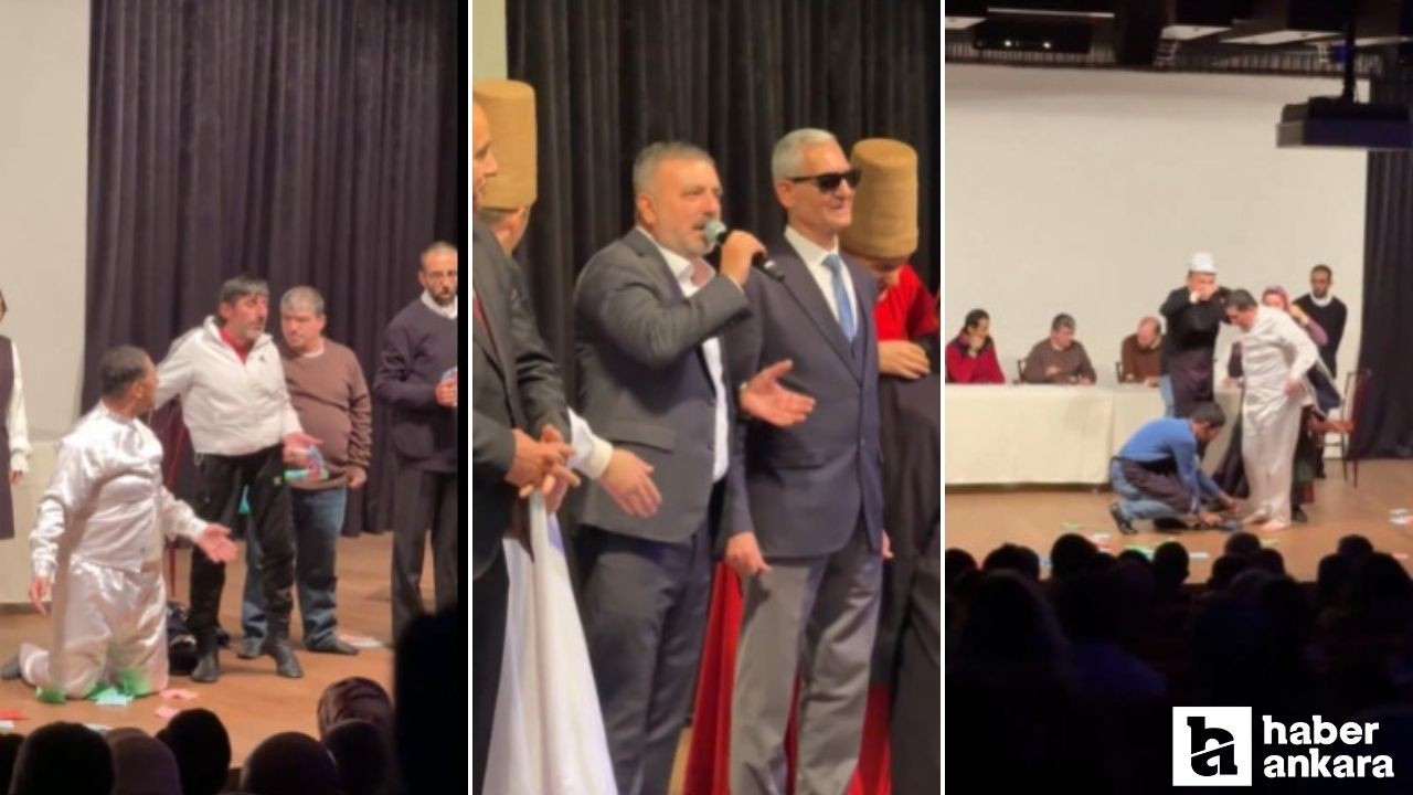 Murat Ercan, özel eğitim grubunun sahnelediği gösteriyi izledi