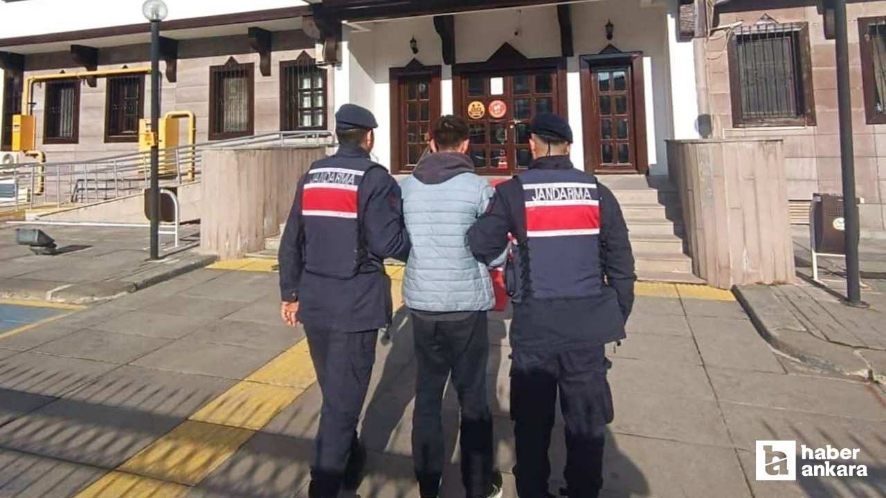 Beypazarı'nda telefon dolandırıcılığı yaptığı iddia edilen şüpheli tutuklandı