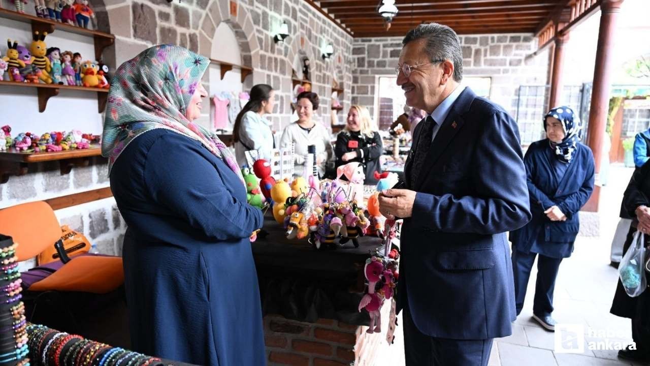 Altındağlı kadınların el emeklerinin kazanca dönüşmesine imkan