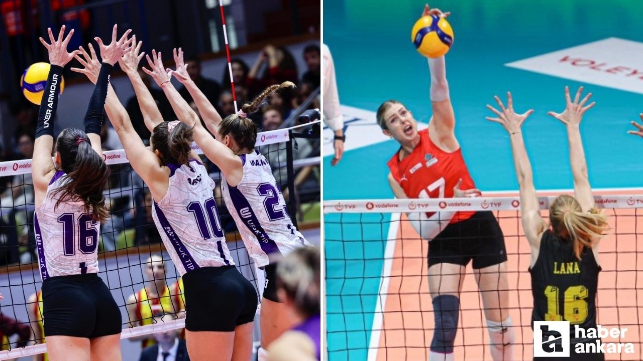 Kadın voleybolunda 2 Başkent takımını zorlu rakipler bekliyor