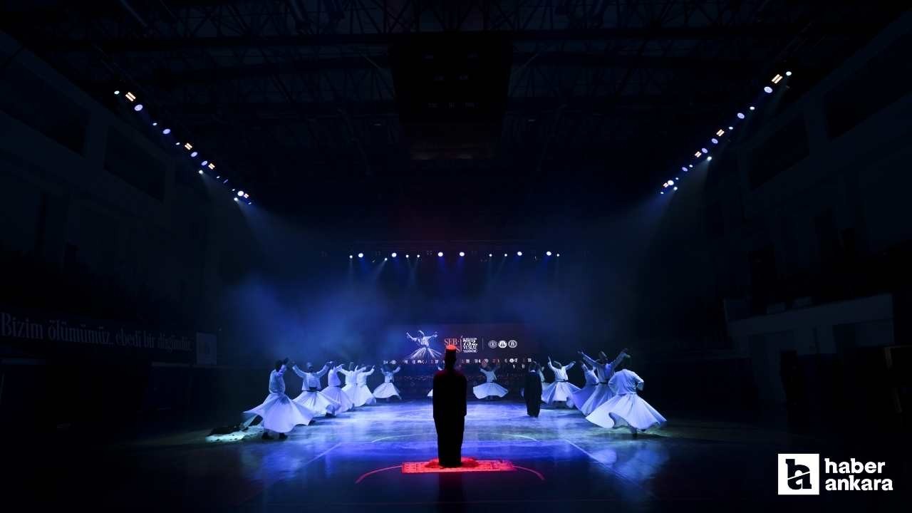 Sincan Belediyesi, Şeb-i Arus töreni ile vefatının 752. yılında Mevlana'yı andı