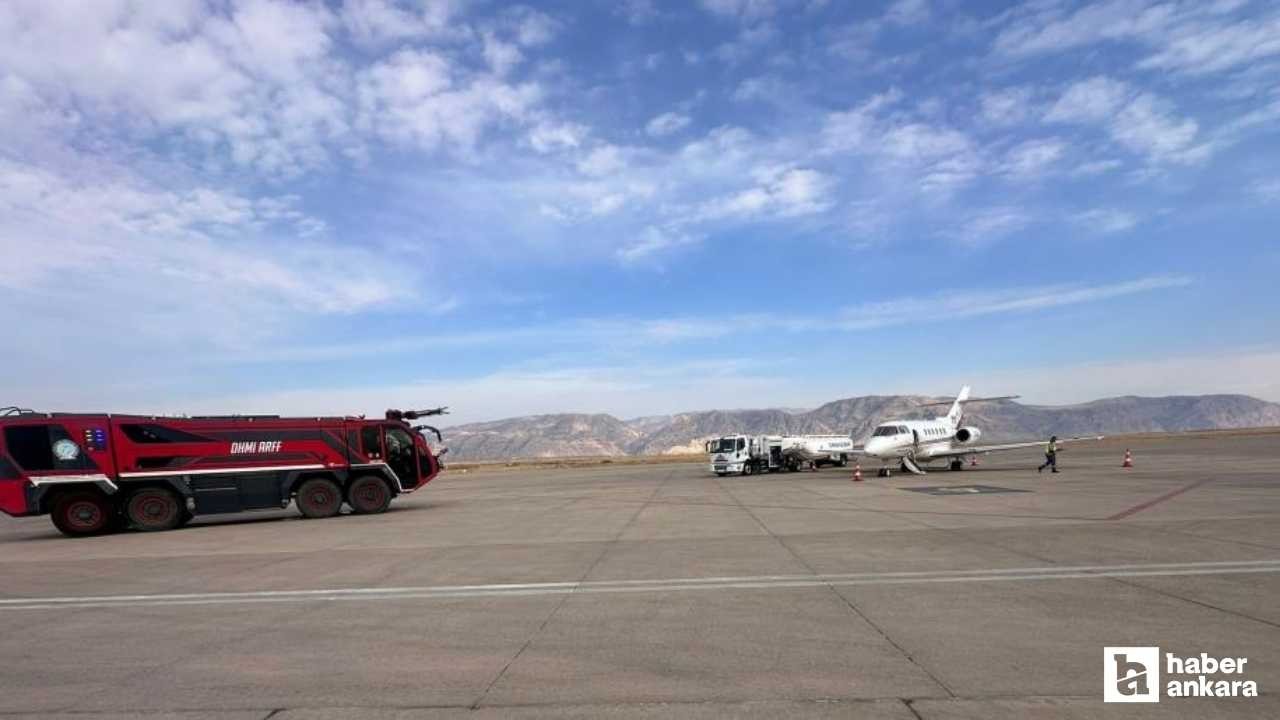 Şırnak'ta kalp rahatsızlığı olan bebek Ankara'ya sevk edildi