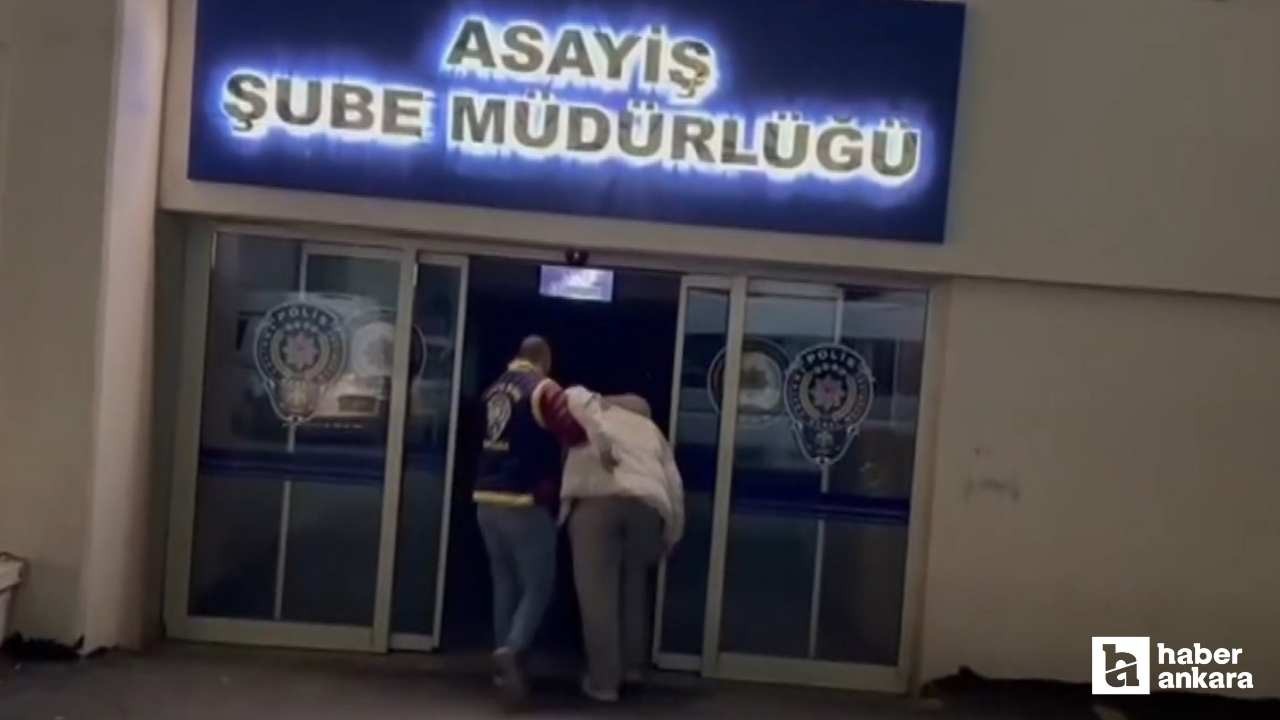 Etimesgut'ta sevgililer eve çağırdıkları kişiyi gasp iddiasıyla tutuklandı