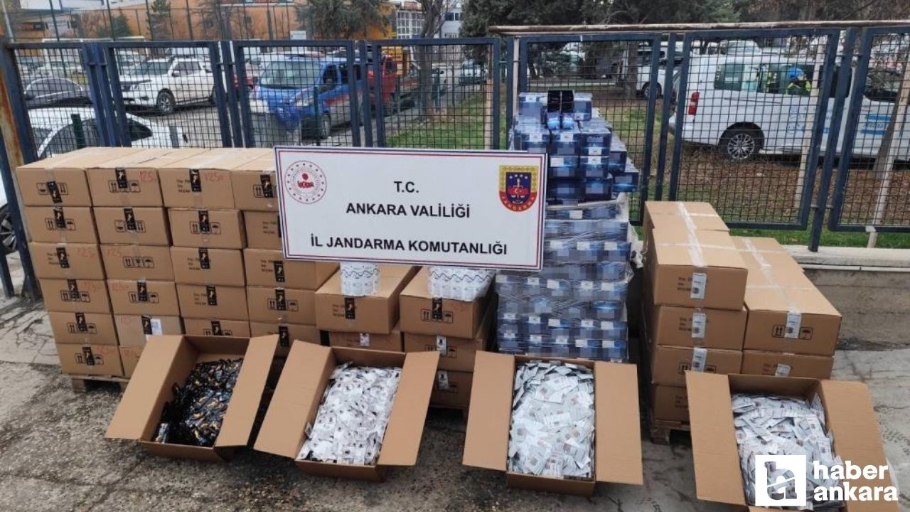 Ankara İl Jandarma Komutanlığı'ndan 13.5 milyon TL'lik sahte ilaç operasyonu