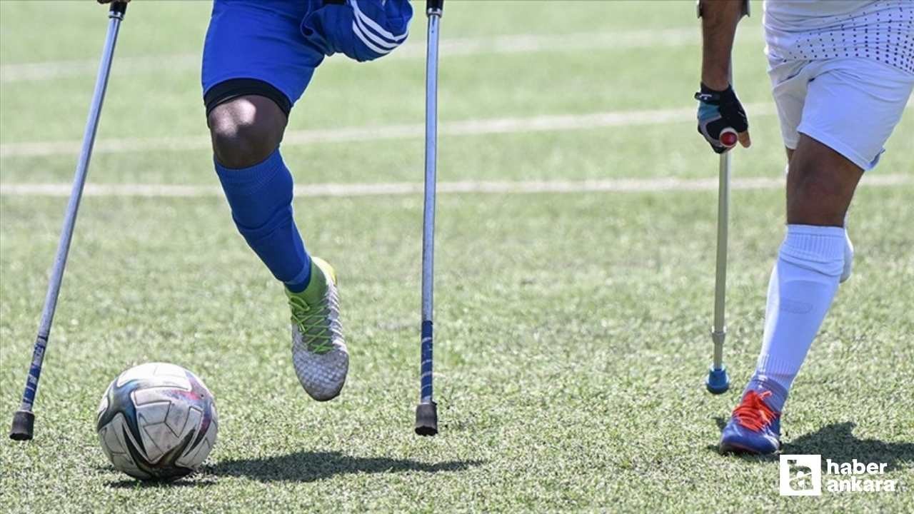 2026 Ampute Futbol Avrupa Ligi'nin ev sahibi Ankara oldu