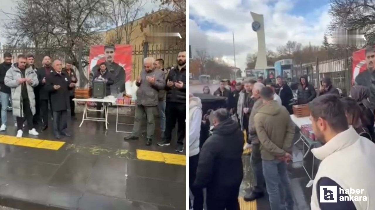 Şehit polisimiz Emre Albayrak'ı Ankara'daki okul arkadaşları unutmadı