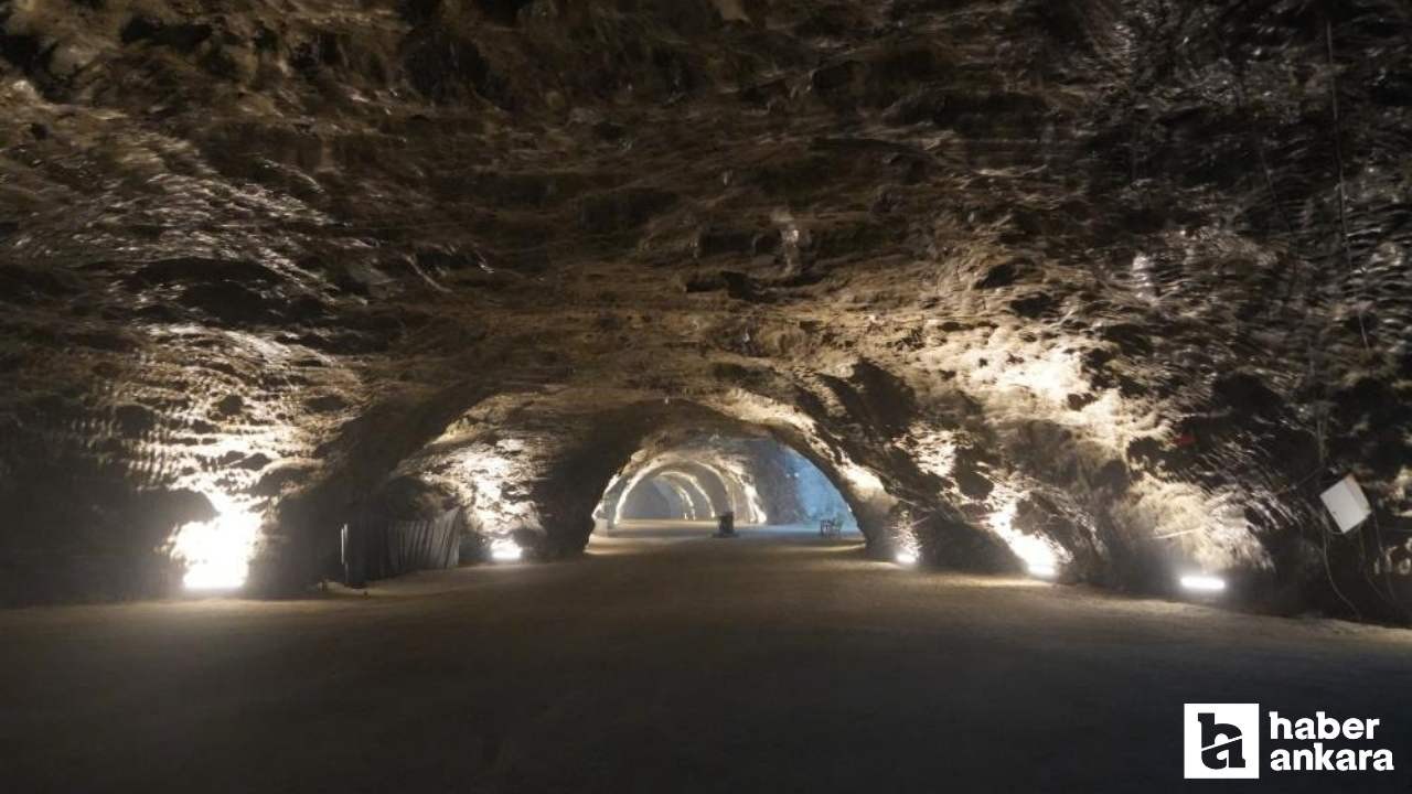 Ankaralılar yerin 150 metre altındaki bu mağarada şifa arıyorlar