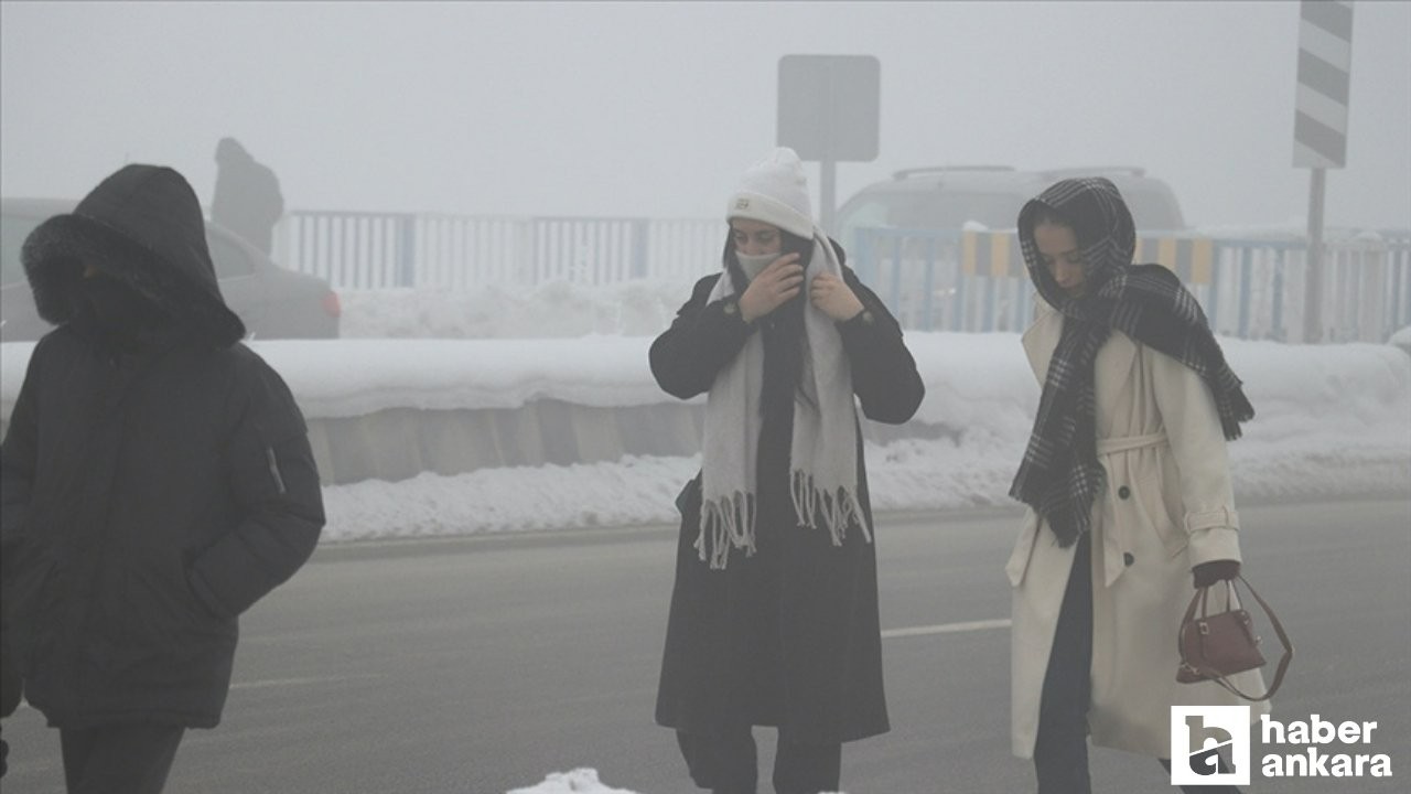 Başkentte liste: Dün 70 ilde hava sıcaklığı sıfırın altında ölçüldü!