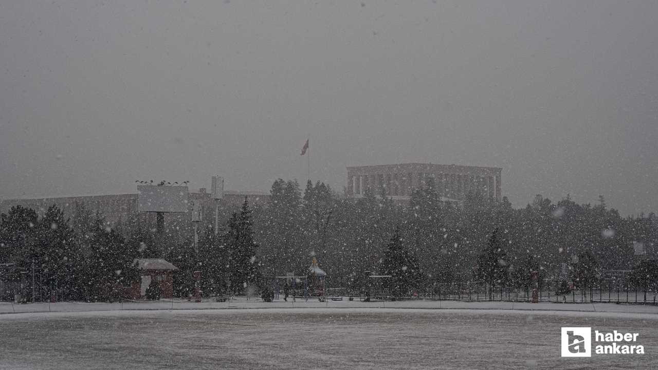 Ankara'da Cuma günü sıcaklık sıfır dereceye düşecek: Yer yer kar yağışı bekleniyor...