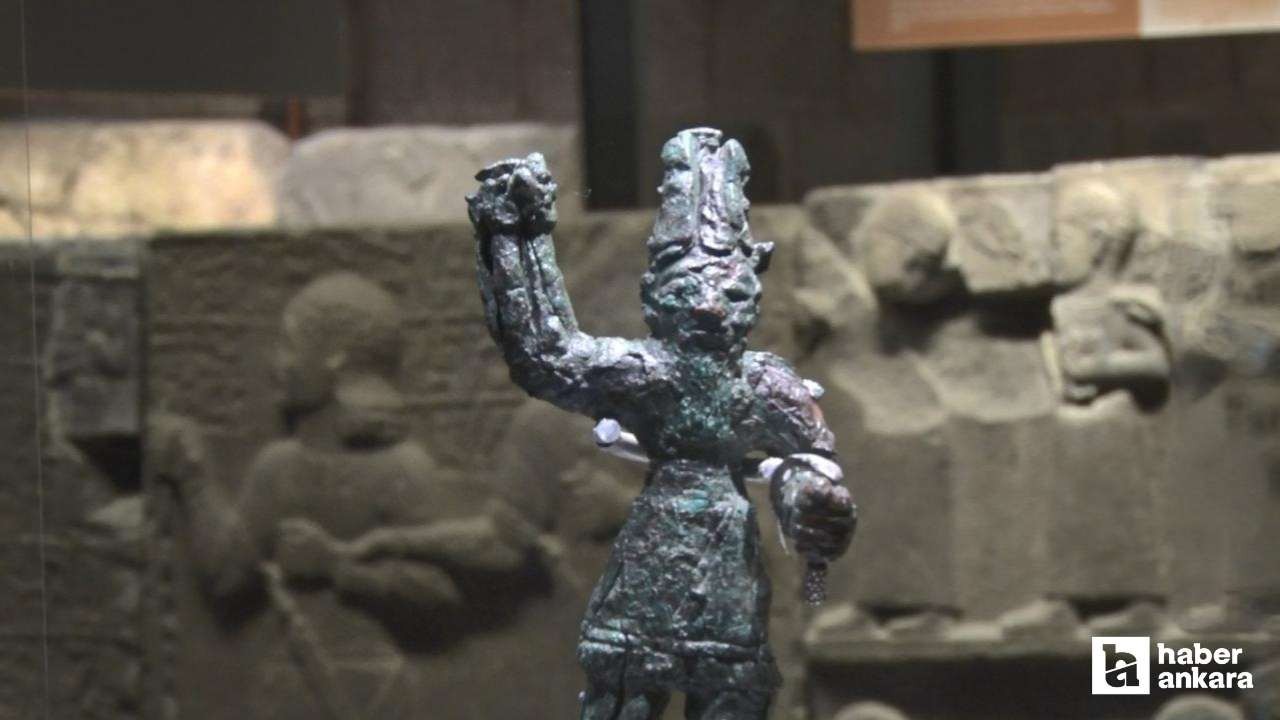 Karkamış Antik Kenti'nde bulunan eserler Ankara'da sergilenmeye başlandı