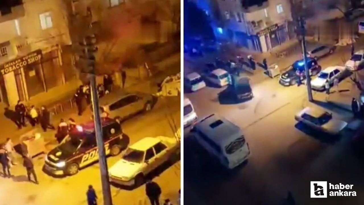 Sincan'da sosyal medya tartışması silahlı kavgaya döndü: 4 gözaltı