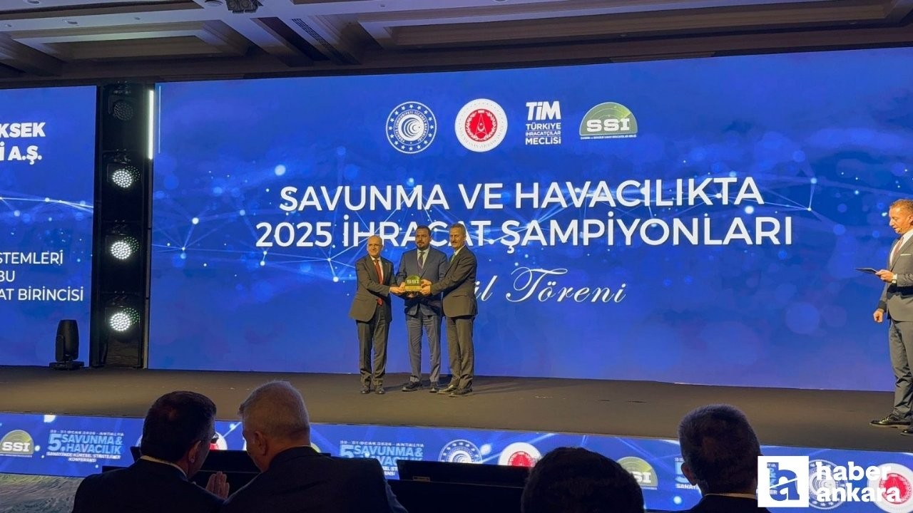 Sinerji Yüksek Teknoloji, ihracat şampiyonları arasında yer aldı