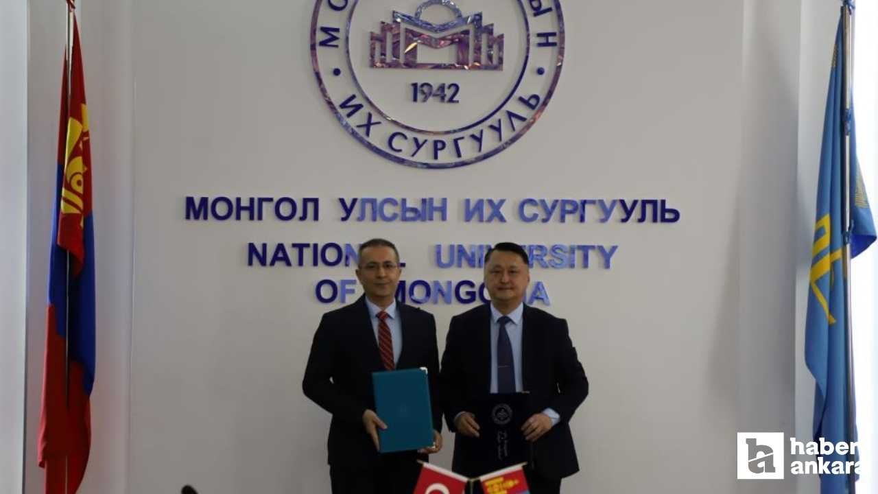 Yunus Emre Enstitüsü, Moğolistan Devlet Üniversitesi ile mutabakat zaptı imzaladı