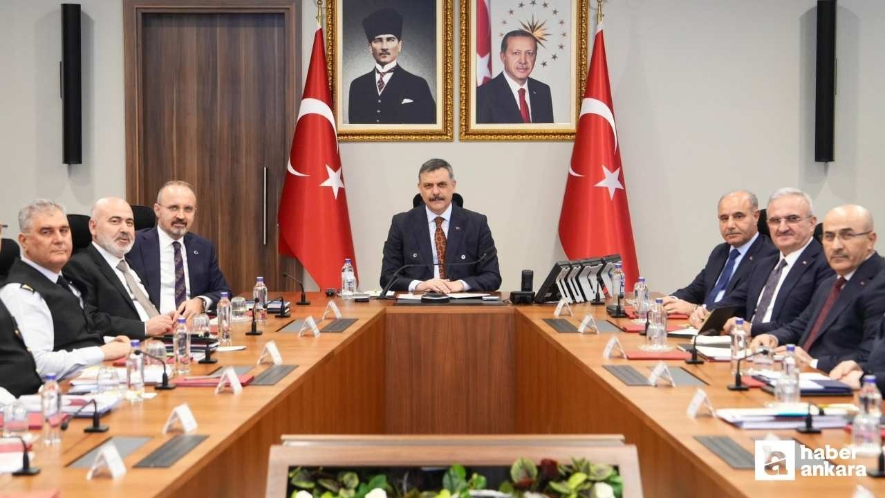 Bakan Mustafa Çiftçi yönetiminde İçişleri Bakanlığı Birim Amirleri Toplantısı yapıldı