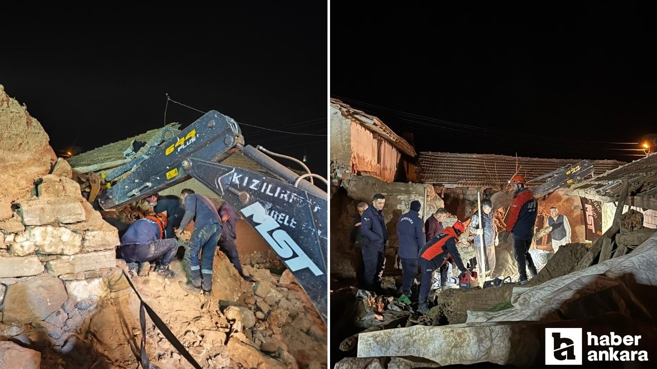 Çankırı'da ahır çöktü: 5 büyükbaş hayvan öldü