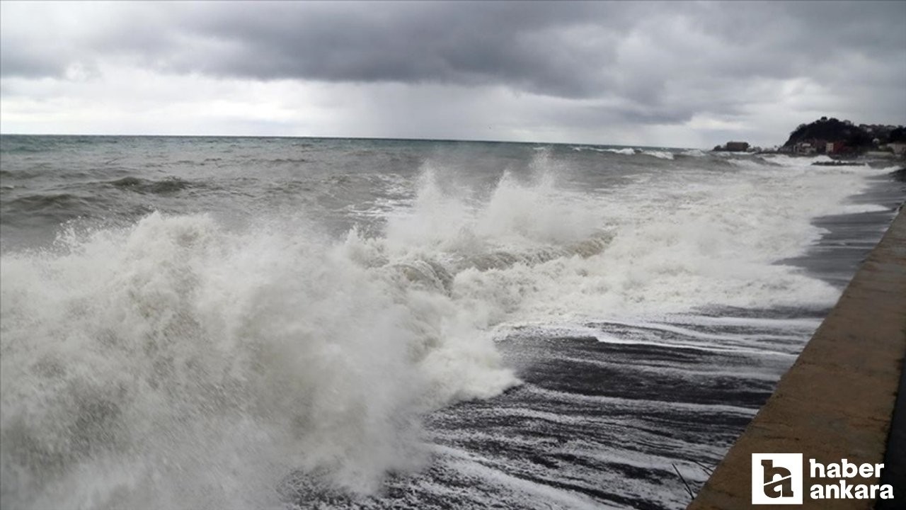 MGM'den denizler için kuvvetli fırtına uyarısı geldi!