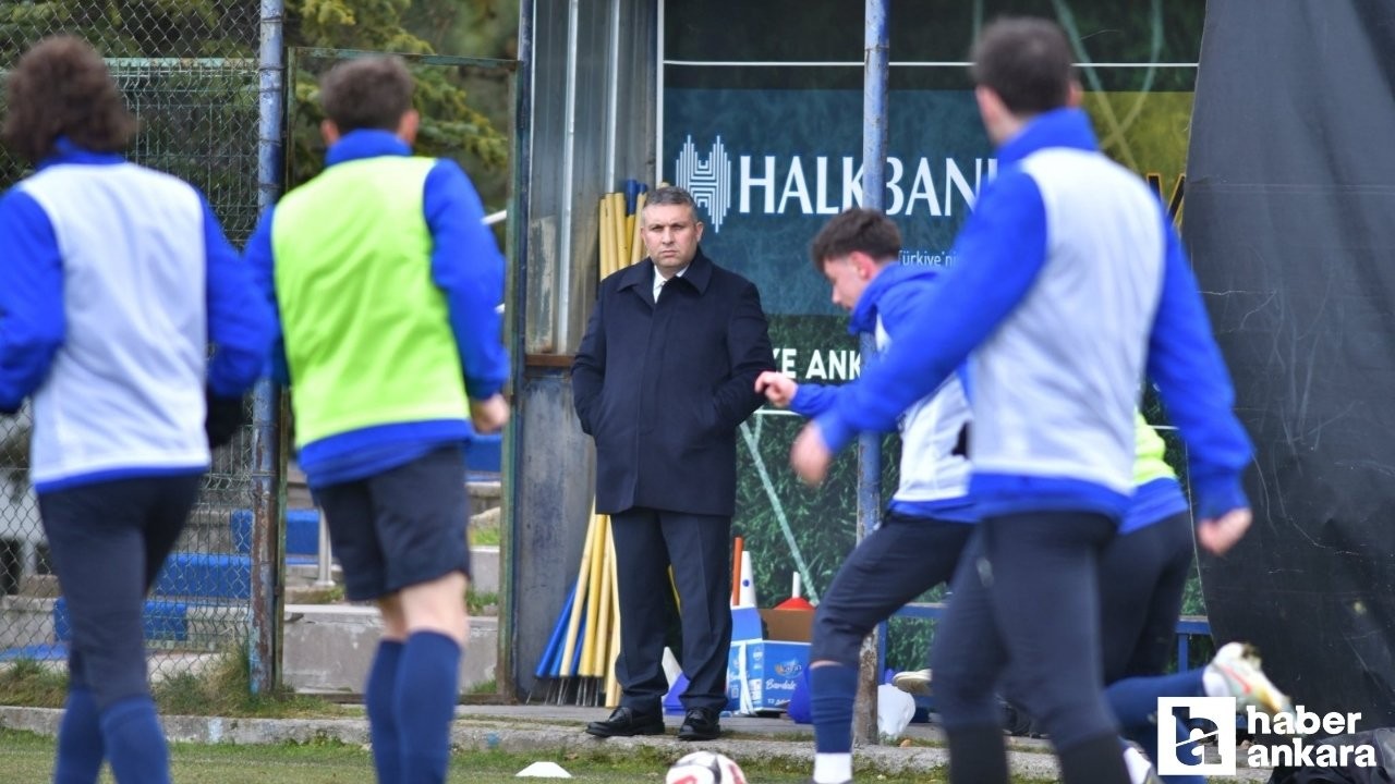 Ankaragücü Başkanı İlhami Alparslan’dan flaş açıklamalar: Başarıyı yakalayım, borcu sildiririm