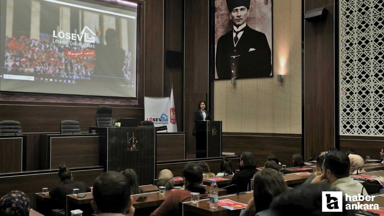 Keçiören Belediyesinden personele yönelik LÖSEV bilgilendirme semineri