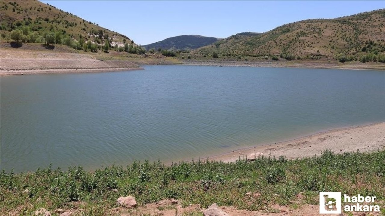 Çankırı'da Güldürcek Barajı'nın su seviyesi yüzde 20'yi geçti