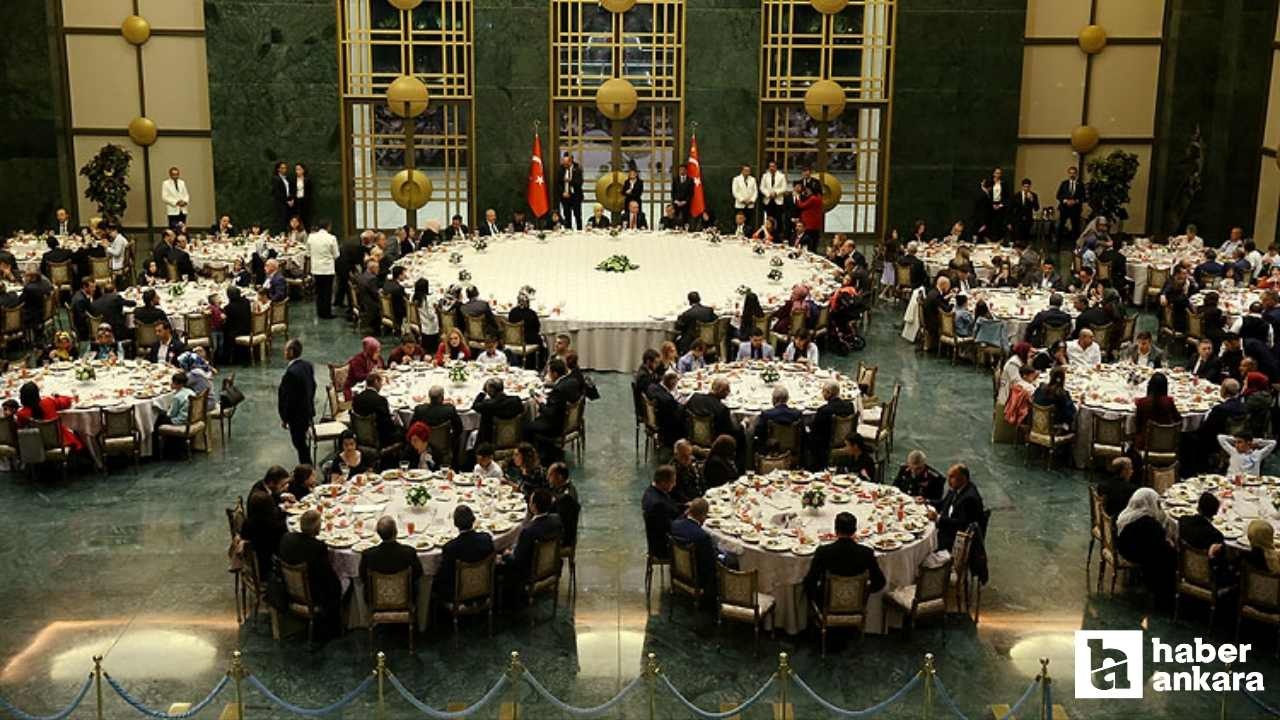 Ramazan ayının ilk iftarı Ankara'da şehit yakınları ve gazilerle yapılacak