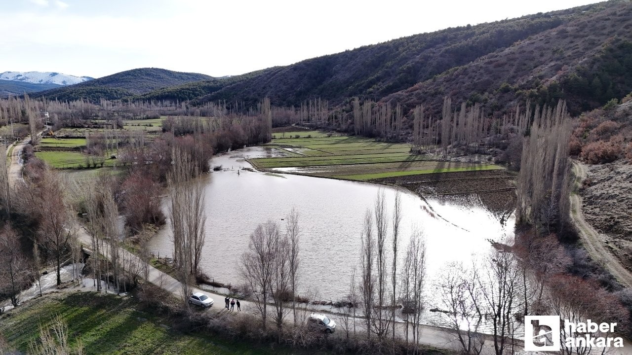 Yozgat'ta eriyen karlar 5 köyde taşkına sebep oldu