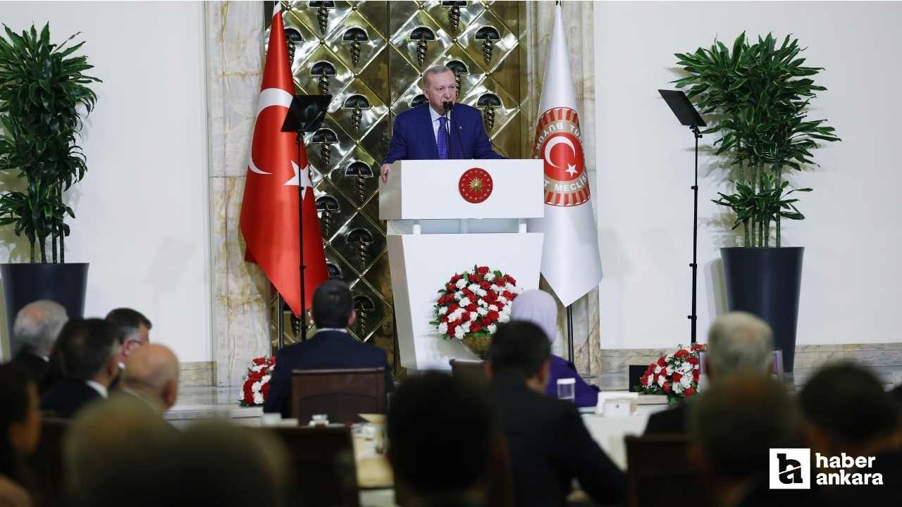 Cumhurbaşkanı Erdoğan: "Türkiye olarak huzurun ve istikrarın tarafındayız"