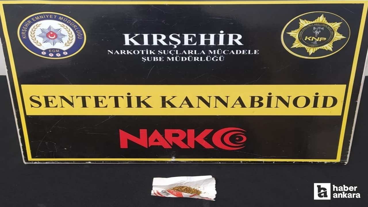 Kırşehir'de yasaklı madde operasyonunda 11 şüpheli yakalandı