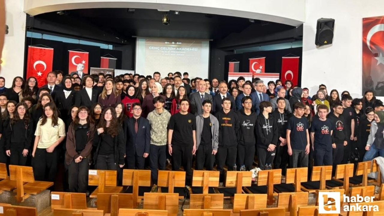 Başkentte Genç Gelişim Akademisi Programı'nın açılışı yapıldı