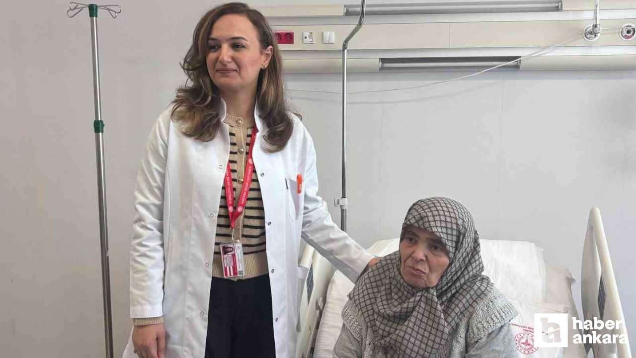 Almanya’da yaşayan Türk hasta şifayı Ankara'da buldu