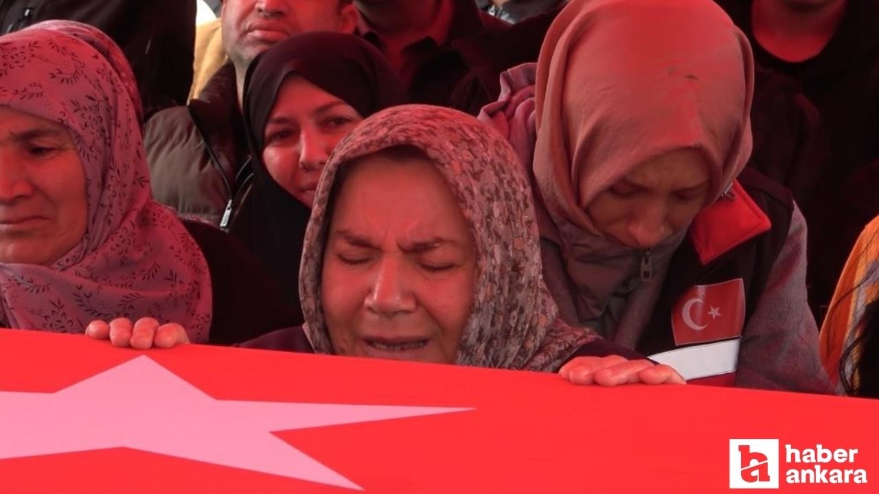 Mersin'de şehit olan polis memuru Kırıkkale'de defnedildi