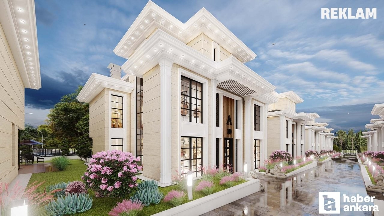 Ankara'nın ortasında lüks villa konforu: Gökdemir Villaları