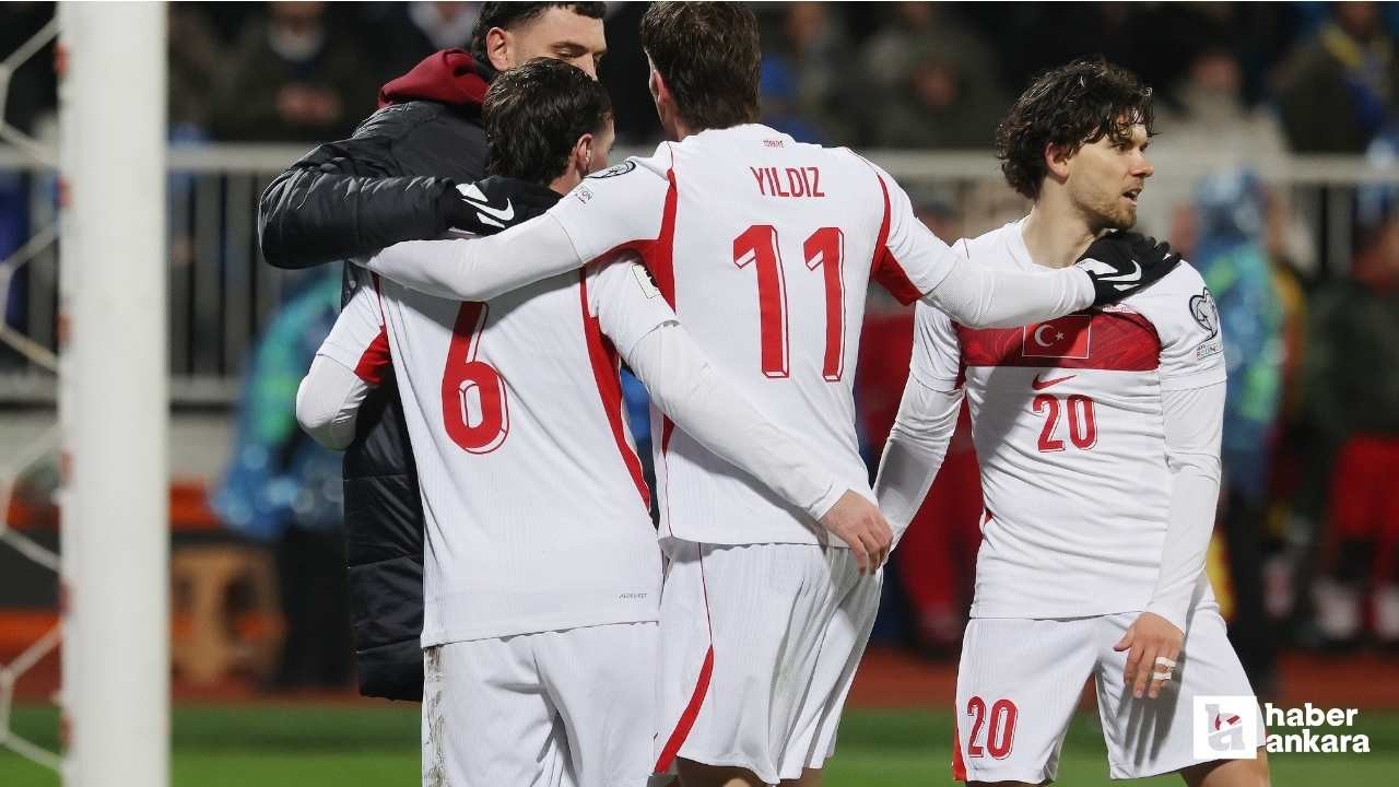 Türkiye, Kosova'yı 1-0 mağlup edip Dünya Kupası vizesi aldı