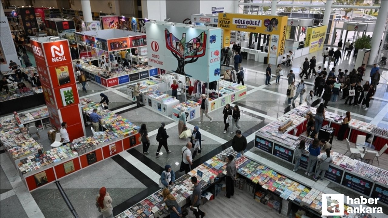 23. Ankara Kitap Fuarı 3-12 Nisan arası ziyarete açık olacak