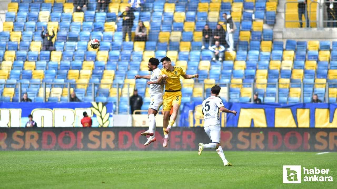 MKE Ankaragücü, Bucaspor 1928 karşısında 3 puanı tek golle kaptı