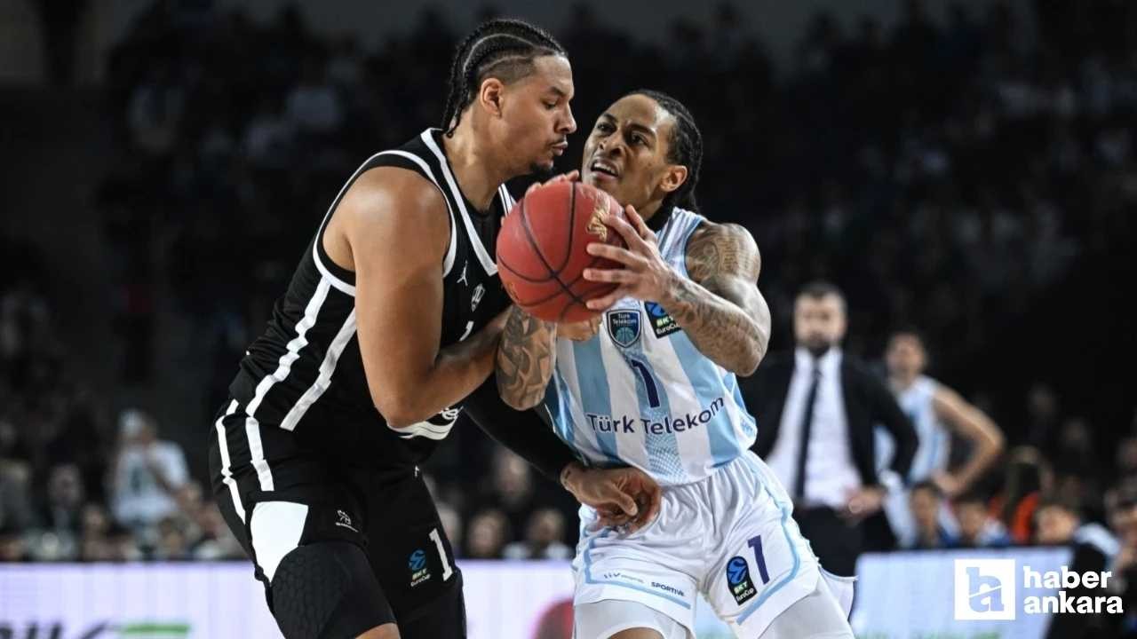 Eurocup yarı final serisi: Türk Telekom: 73 - JL Bourg: 76
