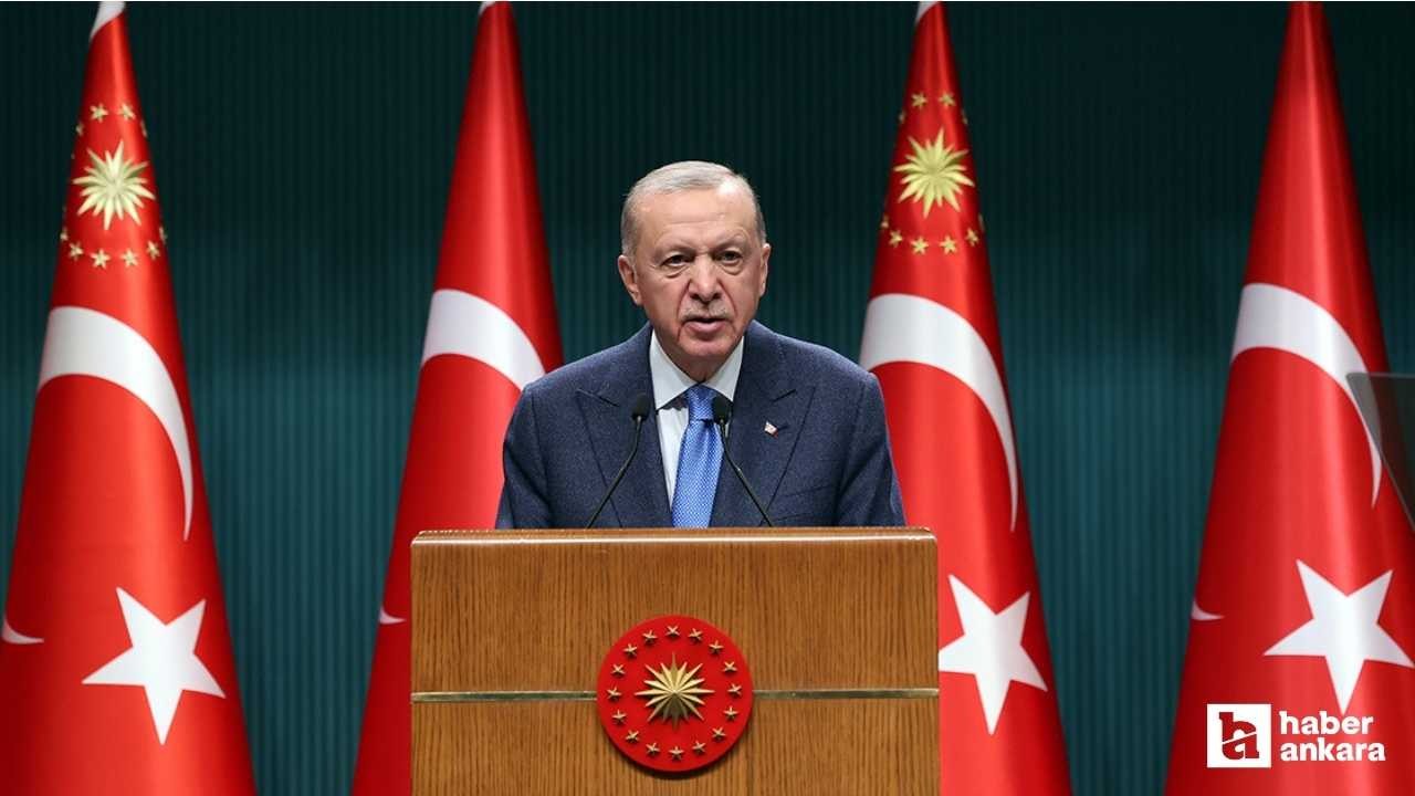 Cumhurbaşkanı Erdoğan'dan kabine sonrası ekonomi, İran ve seçim mesajları