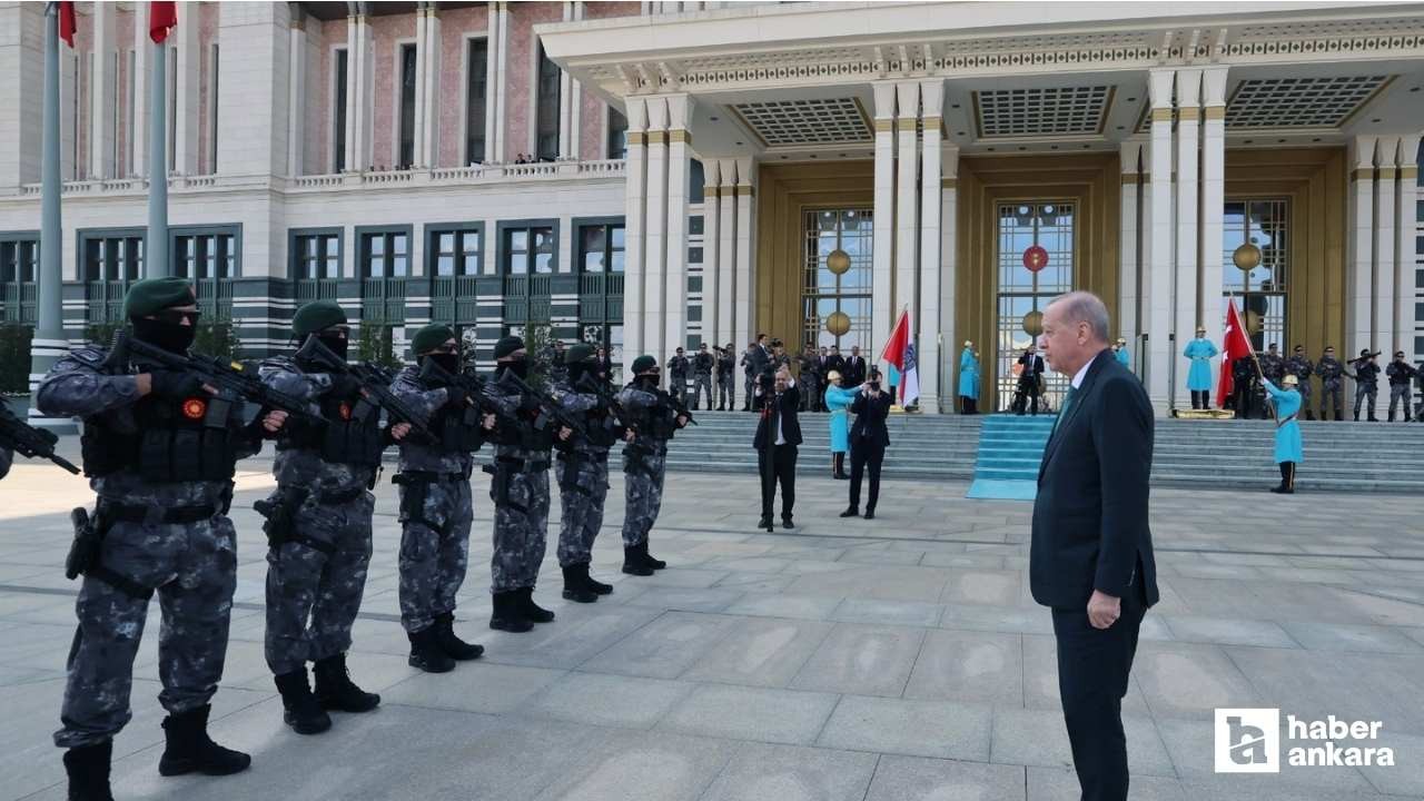 Cumhurbaşkanı Erdoğan, Türk Polis Teşkilatı'nın 181. yıl dönümünü kutladı