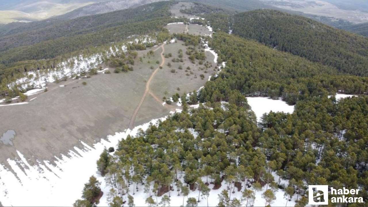 Yozgat kış ile baharı aynı anda yaşıyor